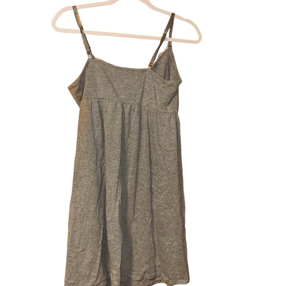 Motherhood Maternity soft nursing gray nightgown and matching robe size medium - Picture 5 of 7